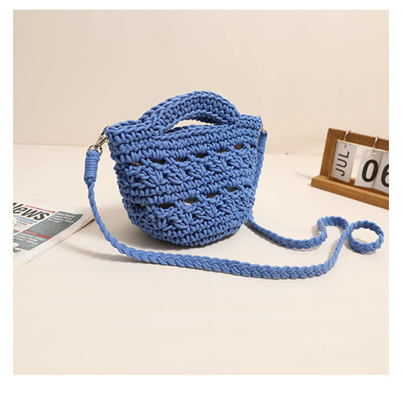 Handcrafted macrame shoulder bag with unique design Kalsten
