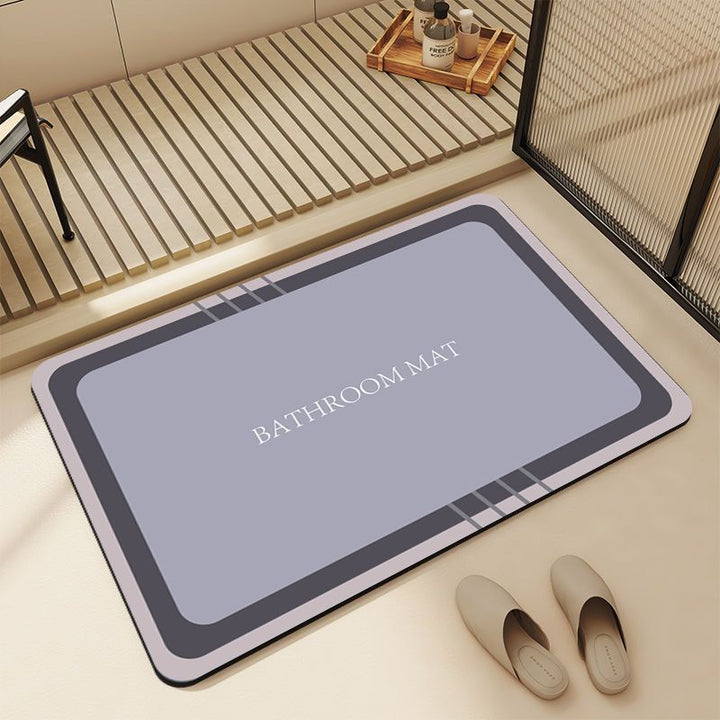 Elegant Bathroom Mat Kalsten