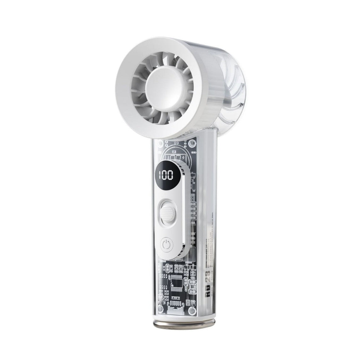 Ladies portable mini table fan with LED control Kalsten