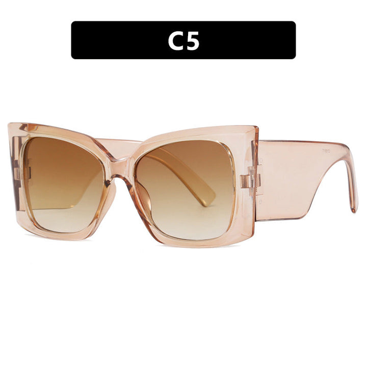 Women's oversized sunglasses with stylish cat-eye frame Kalsten