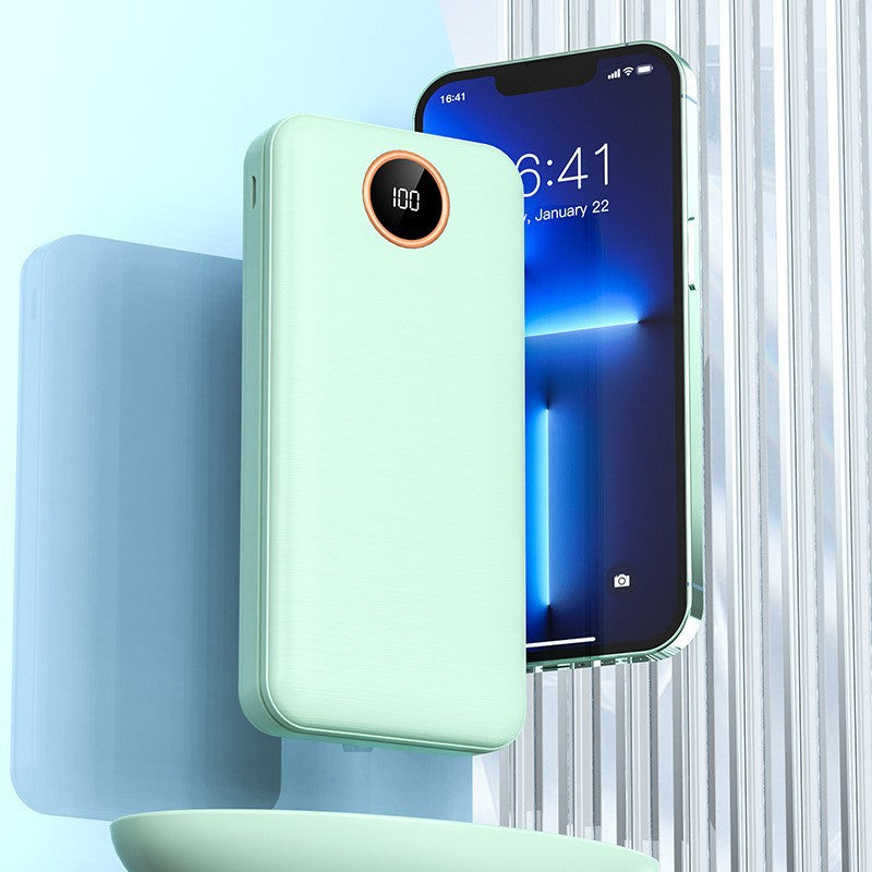 Portable power bank with intelligent fast charging and digital display Kalsten