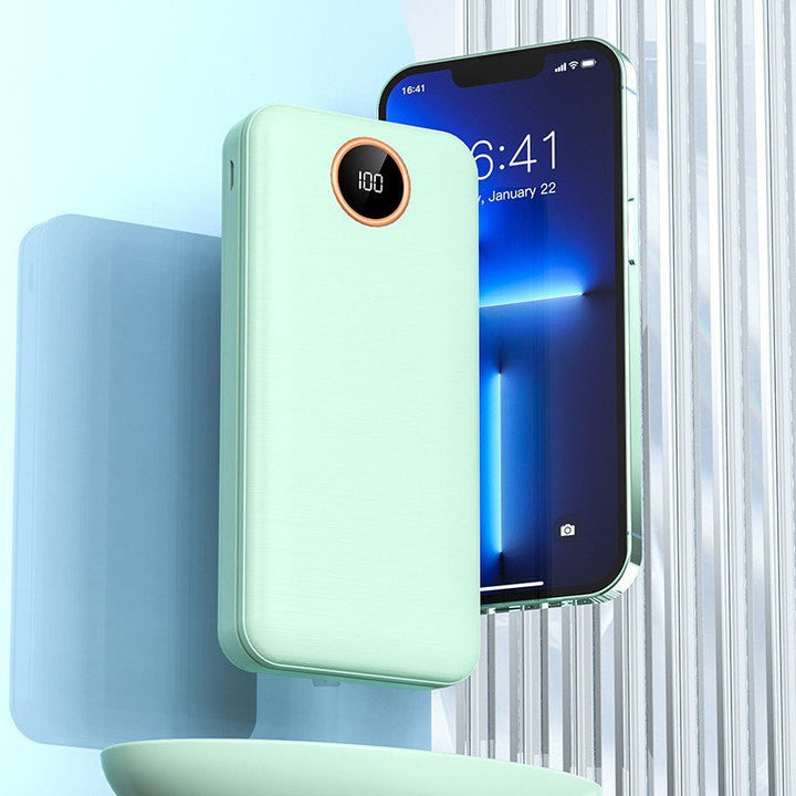 Portable power bank with intelligent fast charging and digital display Kalsten