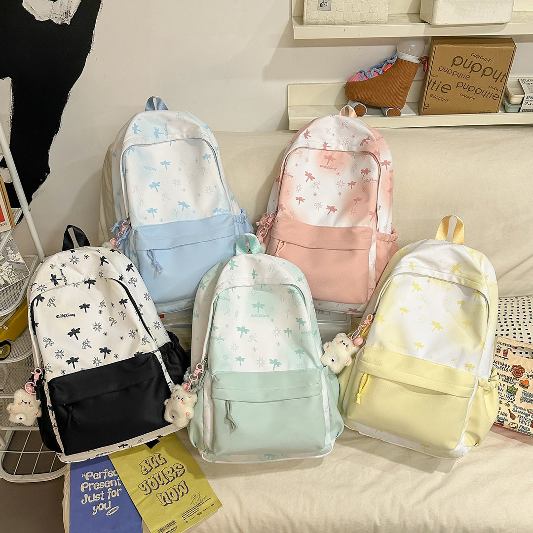 Cute casual backpack with playful butterfly design Kalsten