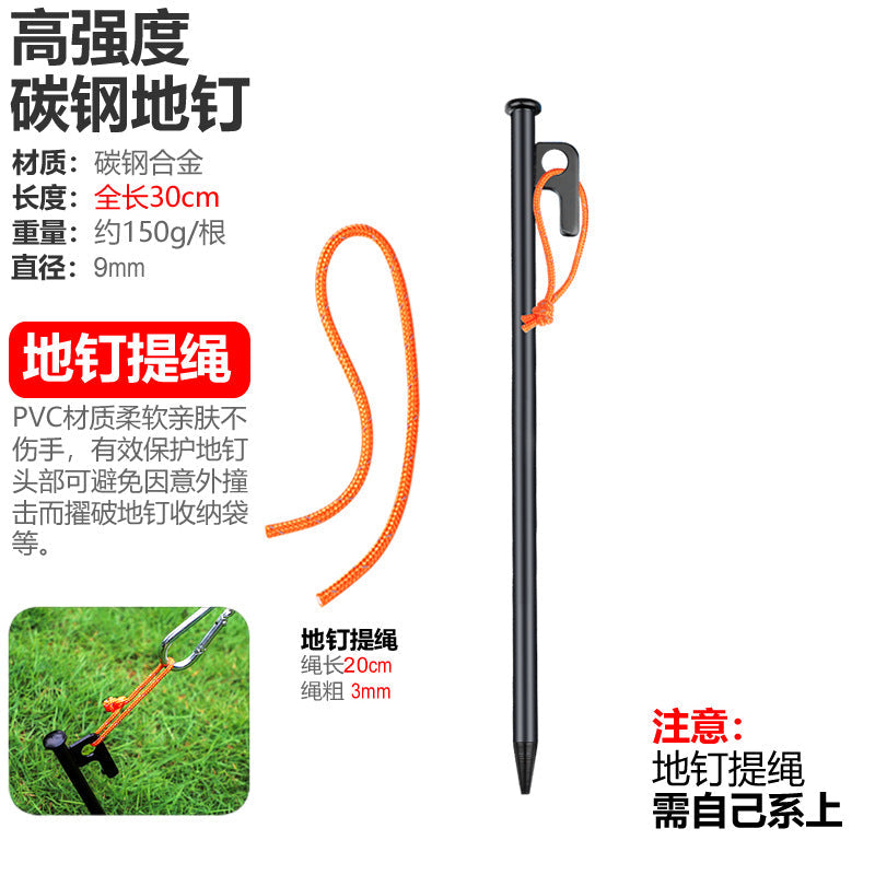 robust steel peg for tent anchoring Kalsten