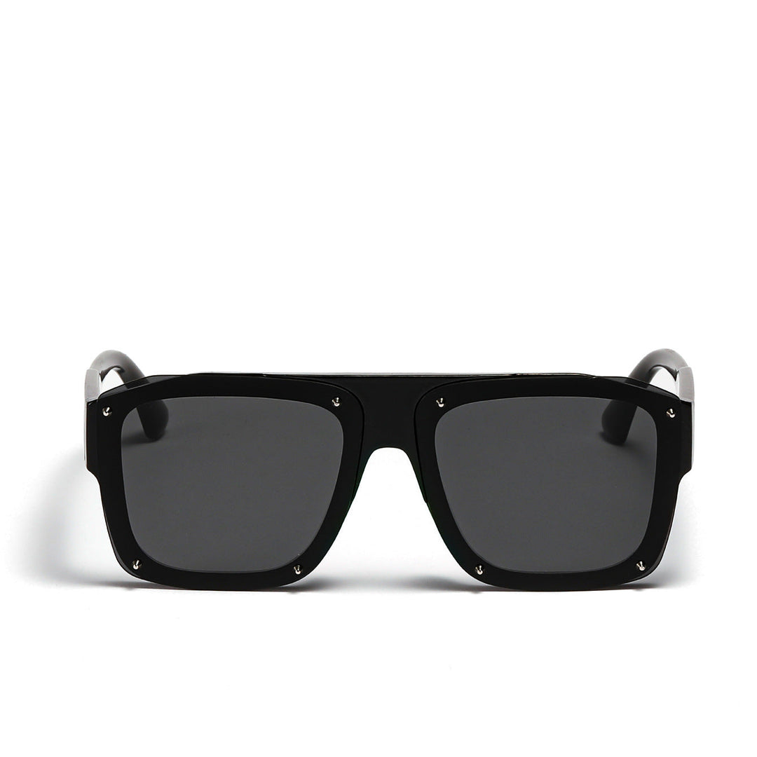 Women's Square Sunglasses with Fashionable Transparent Frame Kalsten
