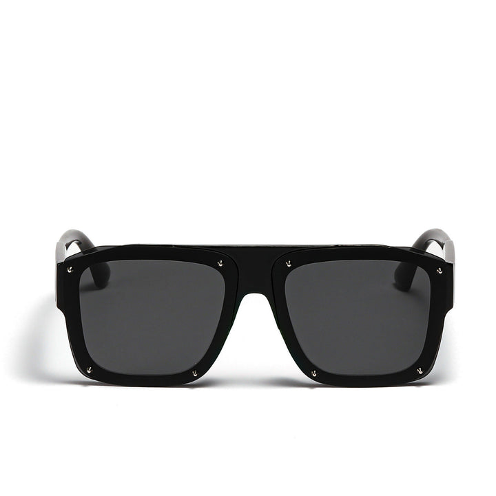 Women's Square Sunglasses with Fashionable Transparent Frame Kalsten