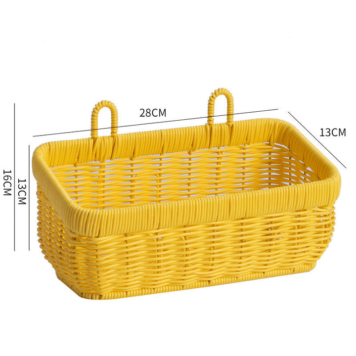 Handwoven Multi-Compartment Storage Basket Kalsten