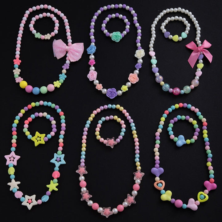 Jewelry set with floral motifs Kalsten