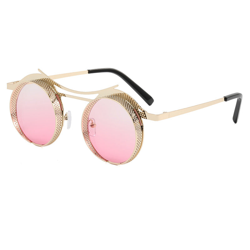 Women's fashionable round sunglasses with extravagant design Kalsten