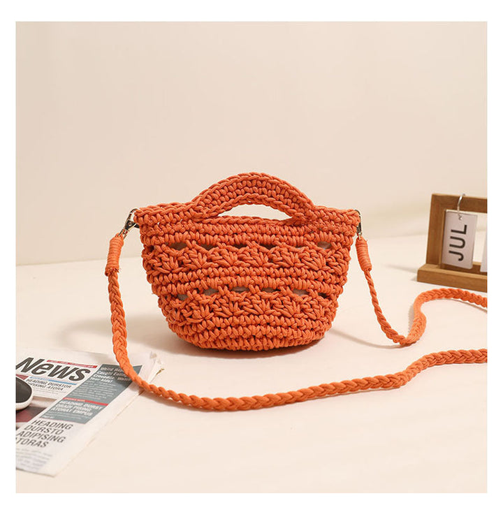 Playful macrame handbag with textured surface Kalsten
