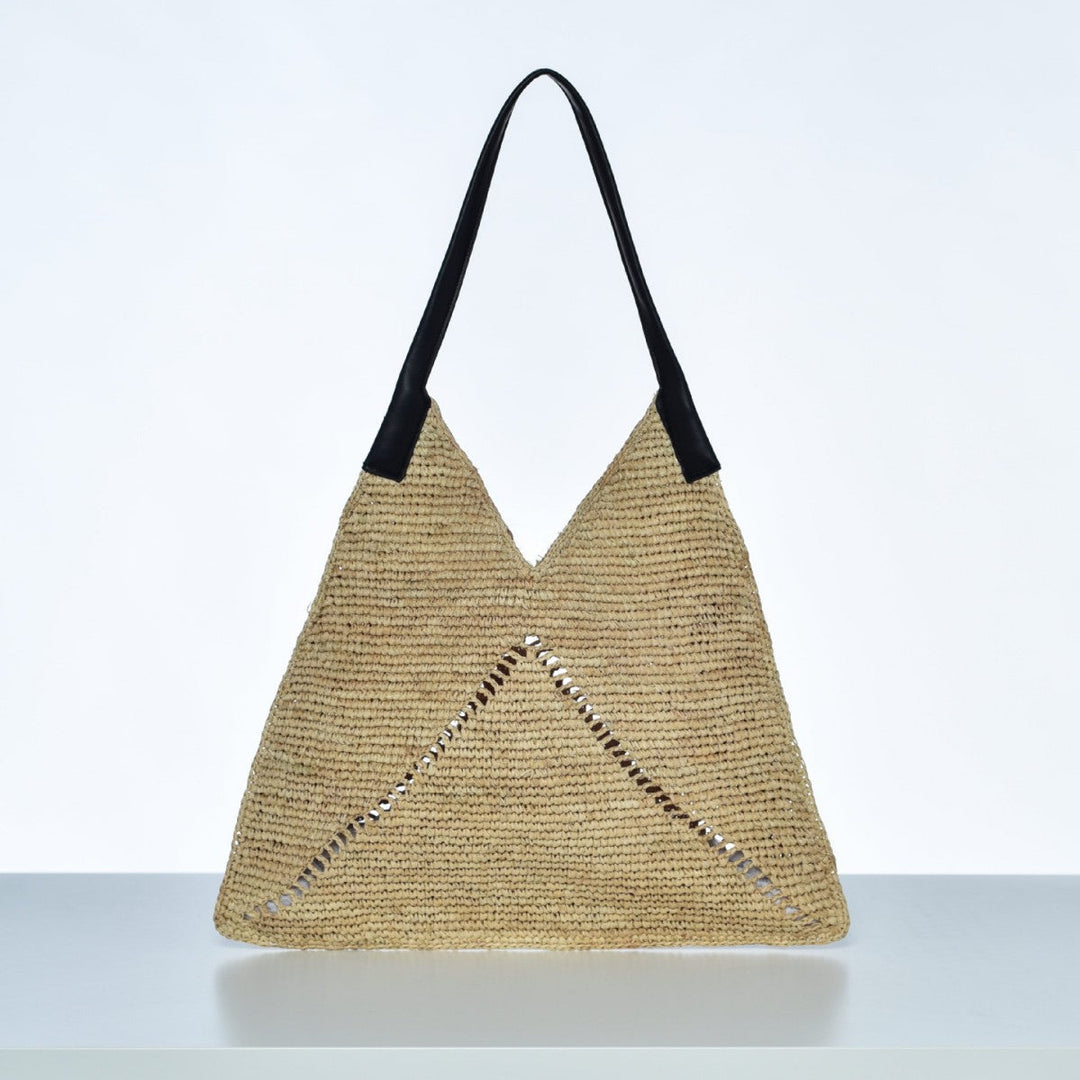 Knitted Shoulder Bag with Elegant Cut Kalsten
