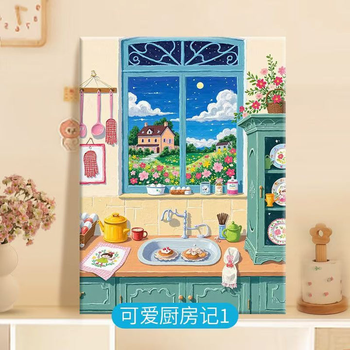 Kitchen-Themed Decorative Canvas Art Kalsten