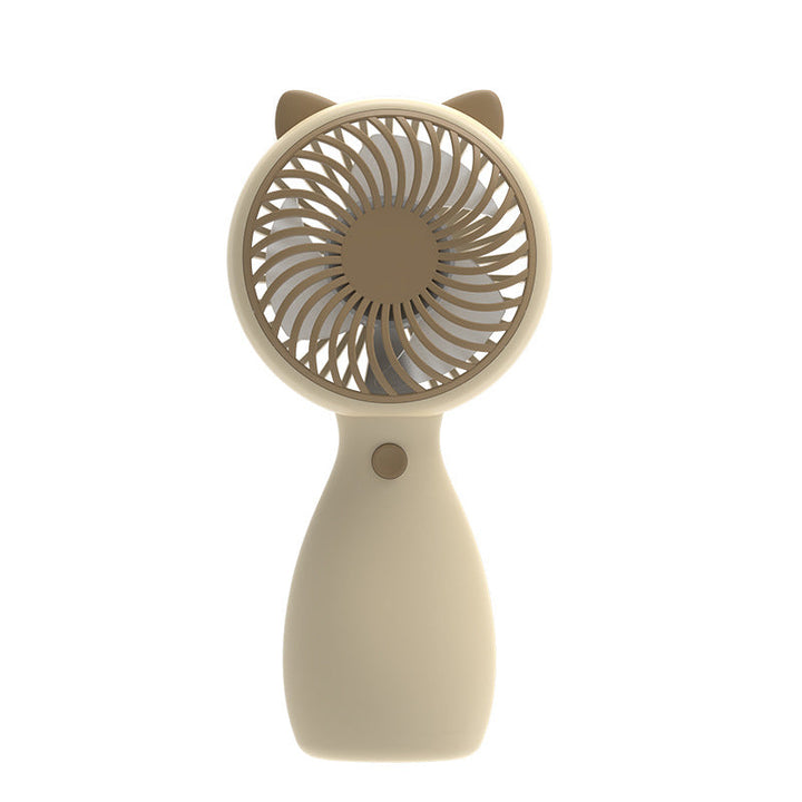 Unisex Portable Kids Hand Fan with Cute Cat Design Kalsten