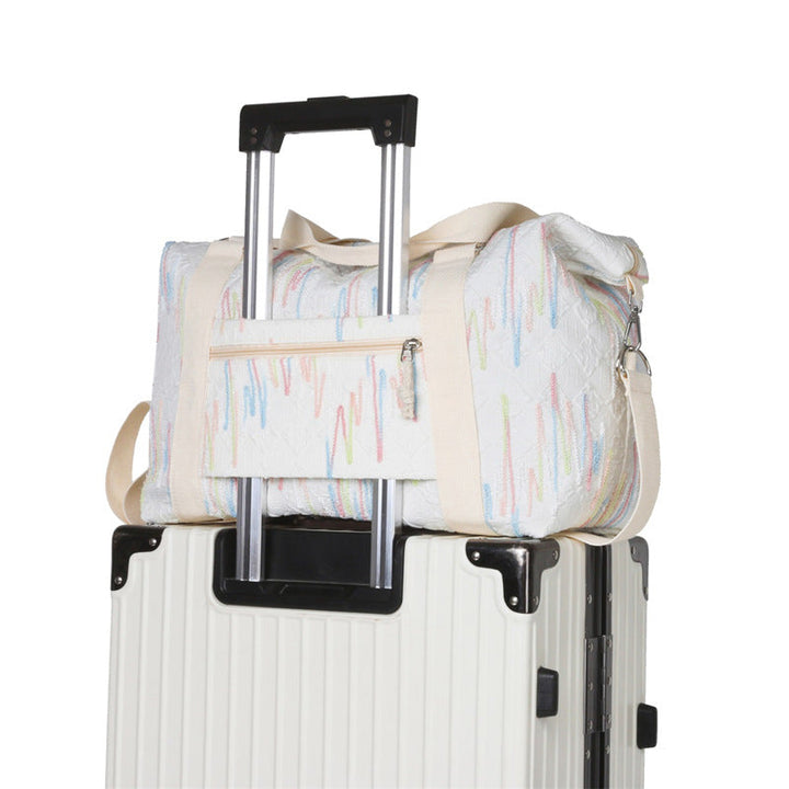 Multifunctional sports and travel bag with creative texture Kalsten