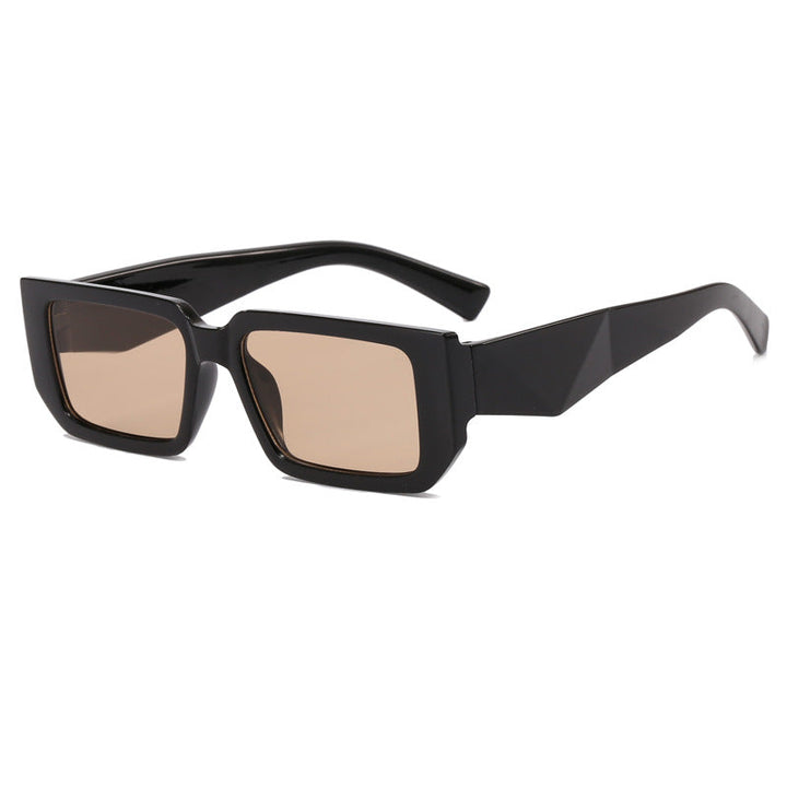 Women's Fashion Rectangular Sunglasses with Fancy Frame Kalsten