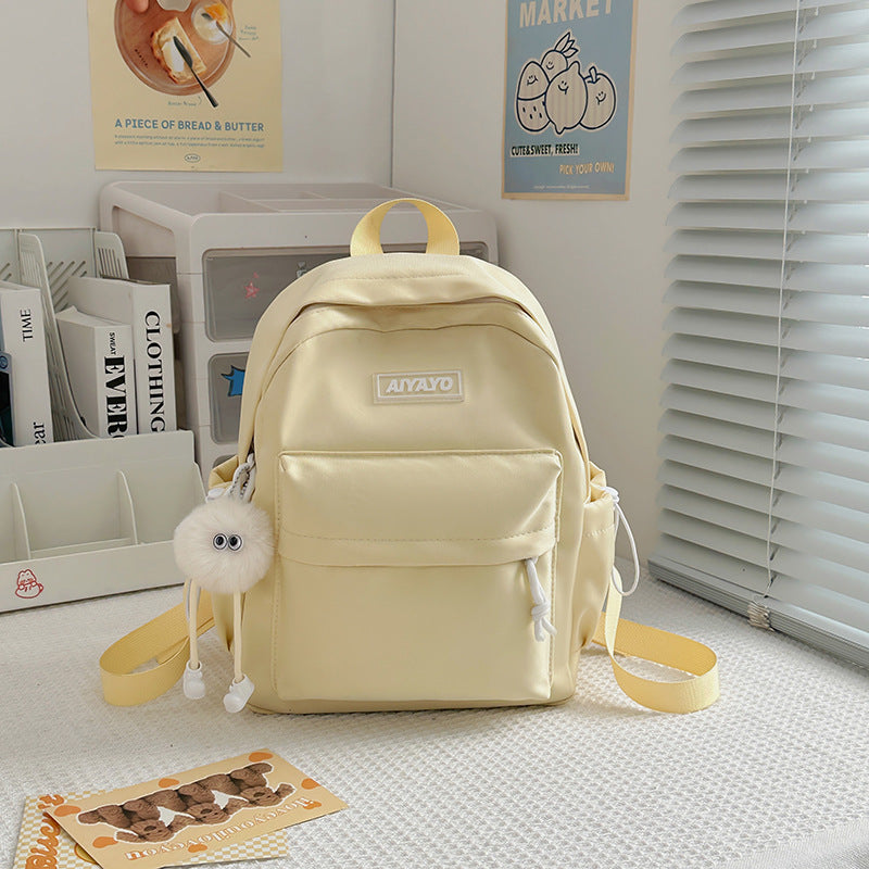 Compact Multi-Pocket School Backpack
