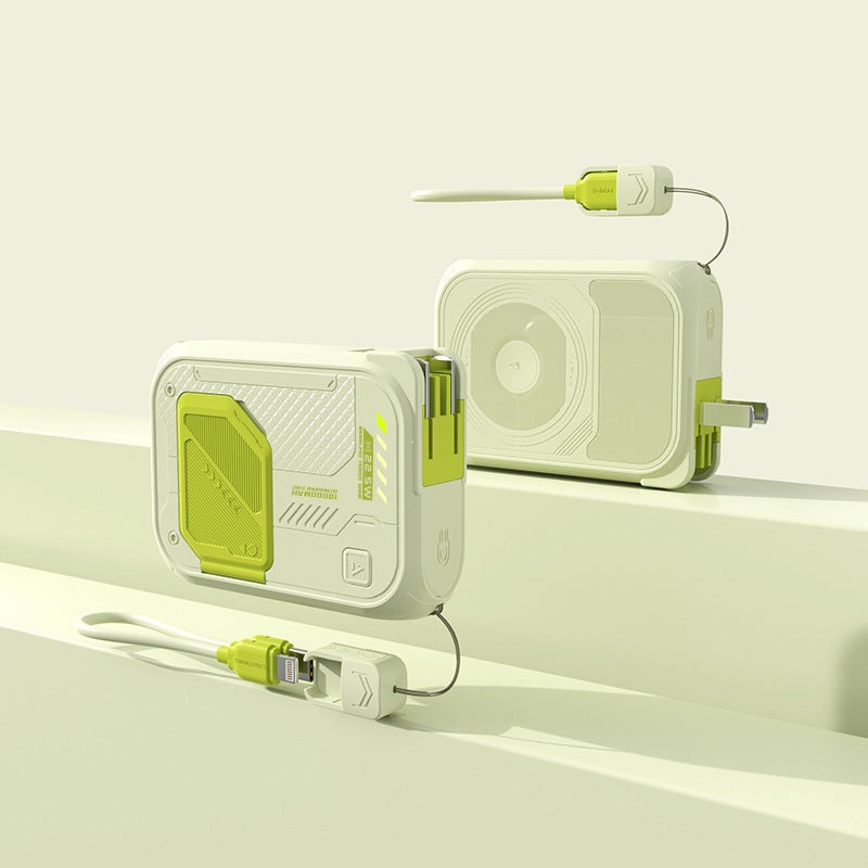 Multifunctional power bank with integrated charging cable and outstanding fast charging function Kalsten