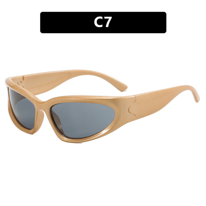 Women's sporty sunglasses with ergonomic design and polarized lenses Kalsten