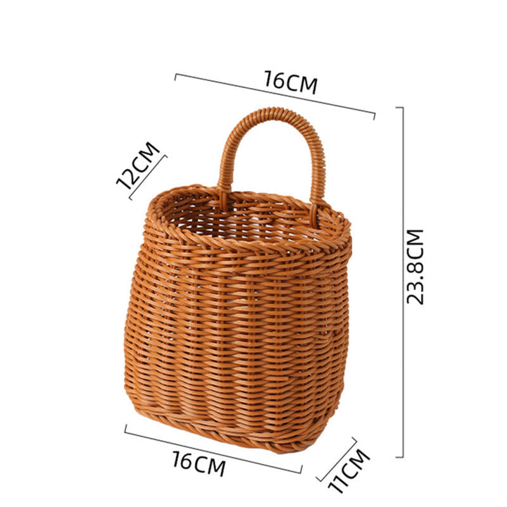 Women's Handwoven Basket with Practical Carry Handle Kalsten
