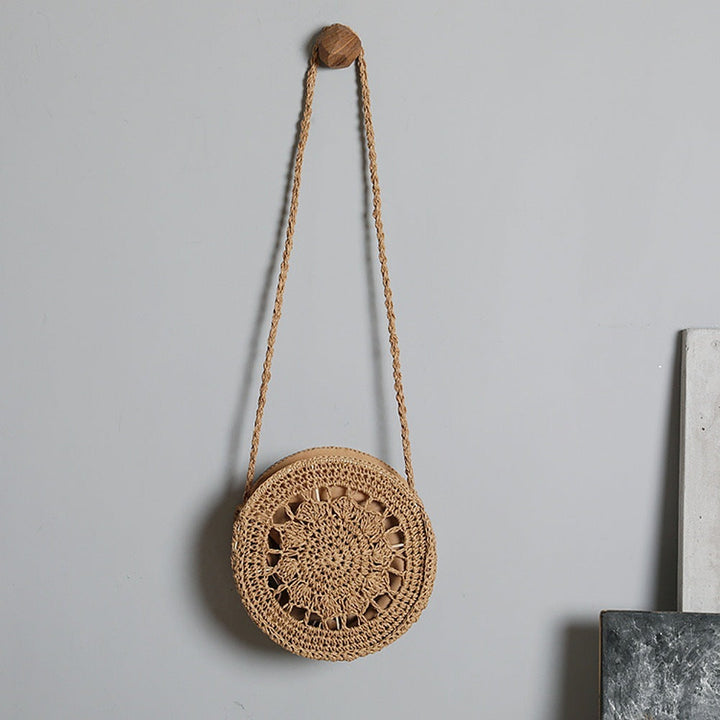 Round Macrame Crossbody Bag Kalsten