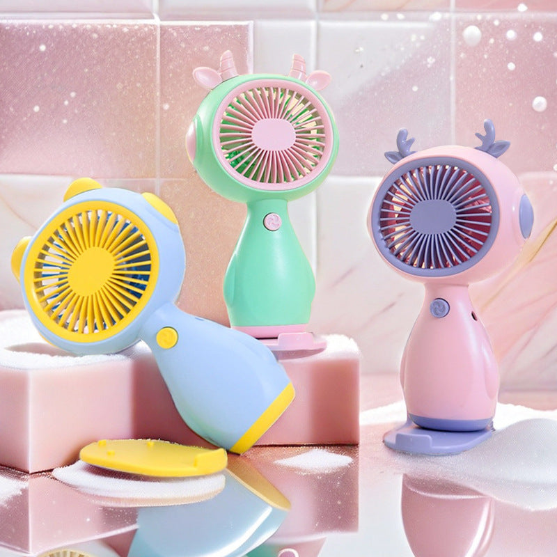 Women's portable mini fan in cute animal design Kalsten