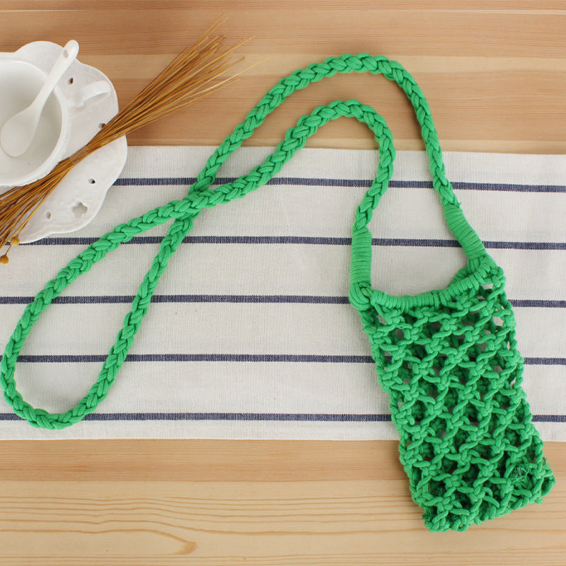 Macramé Shoulder Bag in Creative Net Design Kalsten