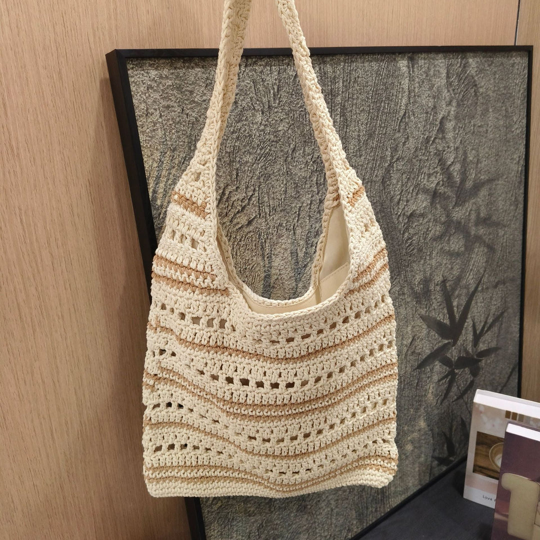 Hand-knotted Beachbag Kalsten
