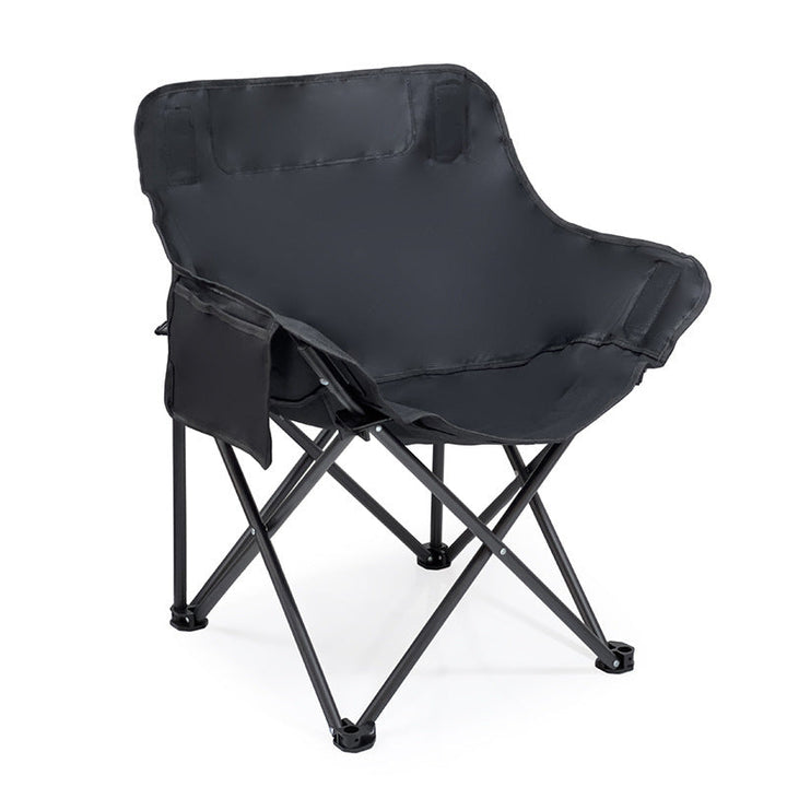 Women's folding chair with comfortable backrest and cup holder Kalsten