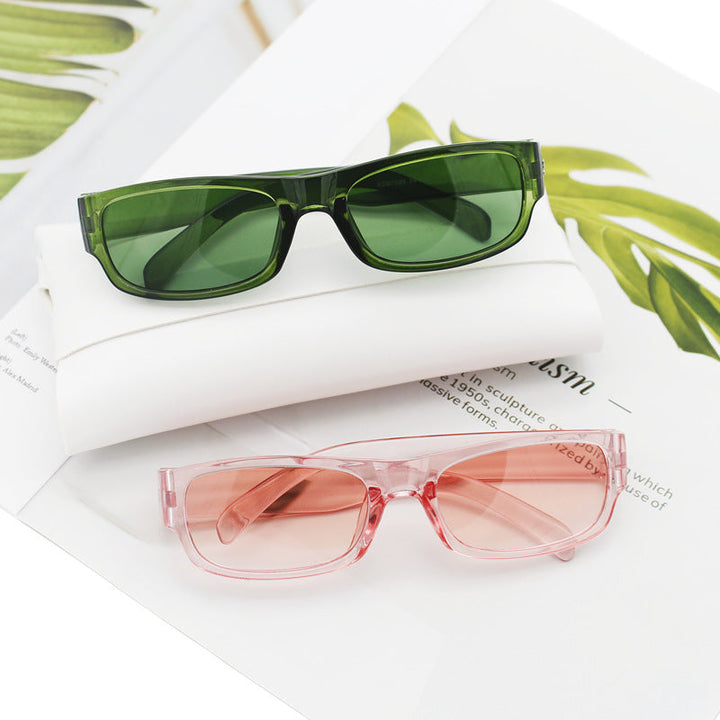 Women's fashionable sunglasses in stylish rectangular design Kalsten