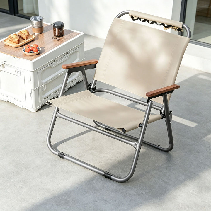 Women lightweight foldable camping chair Kalsten