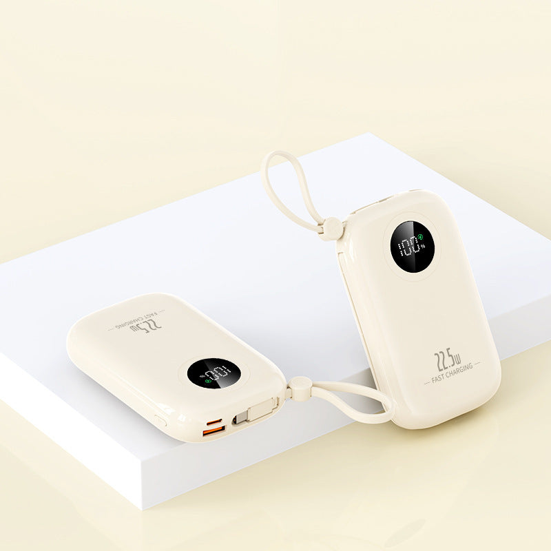 Ultra-compact power bank with digital charging indicator and fast charging function Kalsten