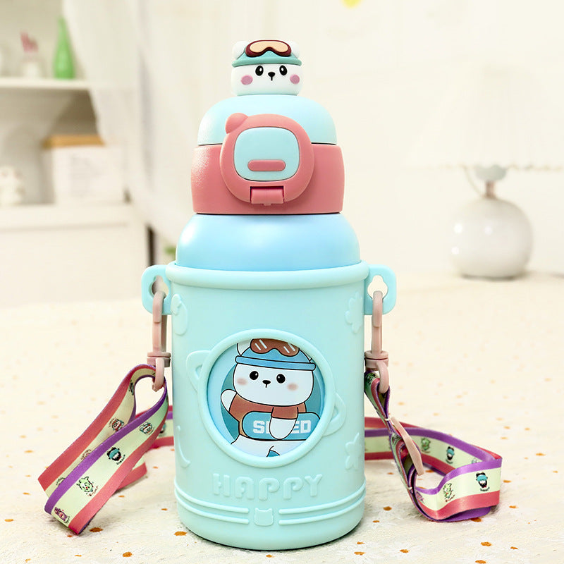 Ladies Insulated Drinking Bottle with Practical Carrying System Kalsten