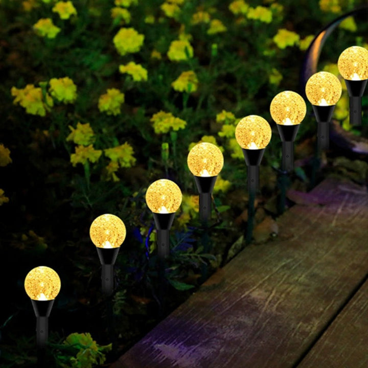Crescent Moon Solar Garden Stake Lights Kalsten