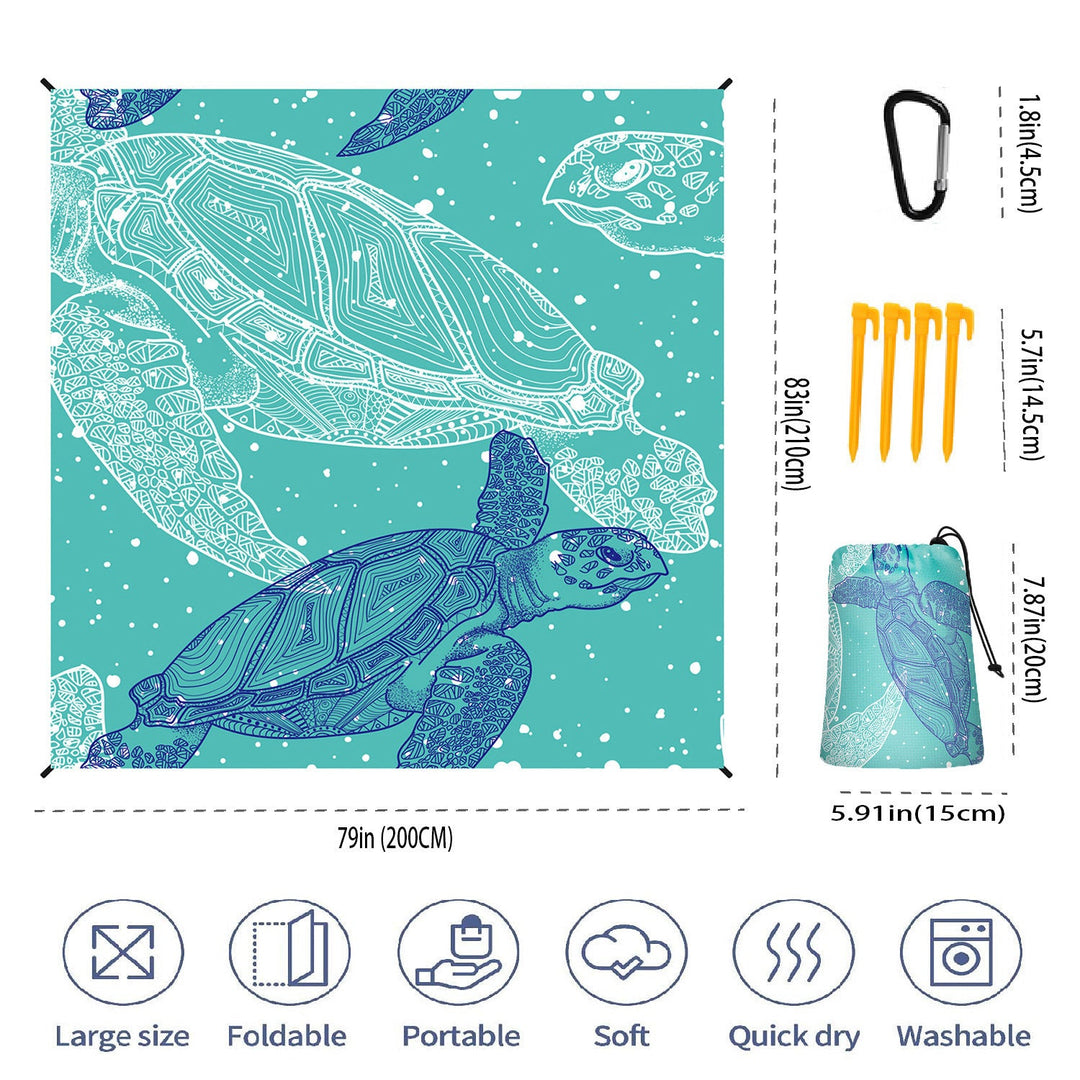 Large Outdoor Multi-Functional Picnic Blanket Kalsten