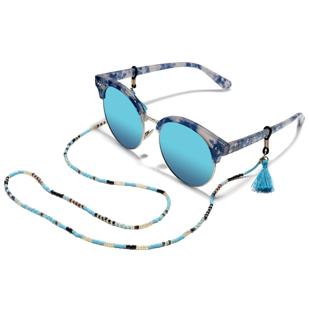 Beaded Eyewear Chain with Tassels Kalsten