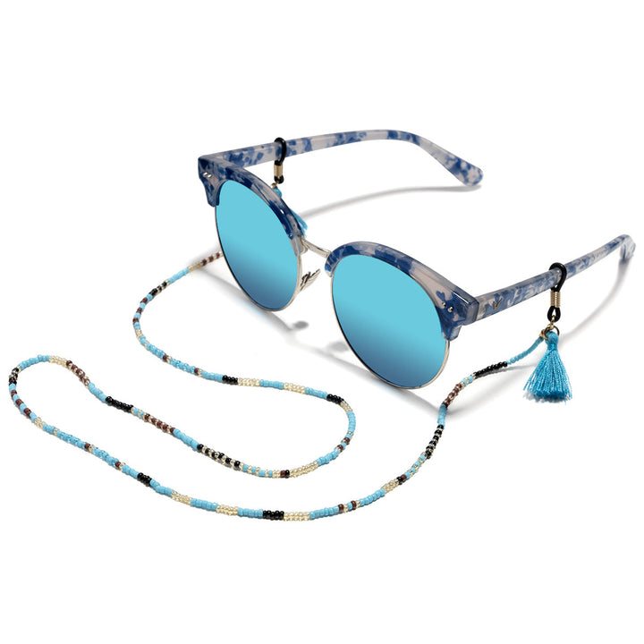 Beaded Eyewear Chain with Tassels Kalsten