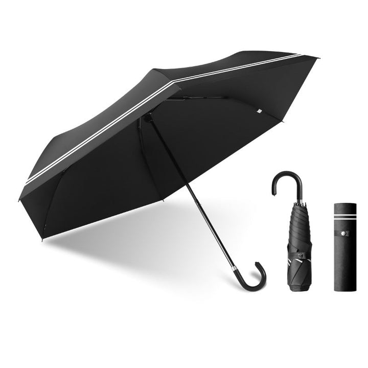 Women's Urban Folding Umbrella with Wind Protection and Ergonomic Handle Kalsten