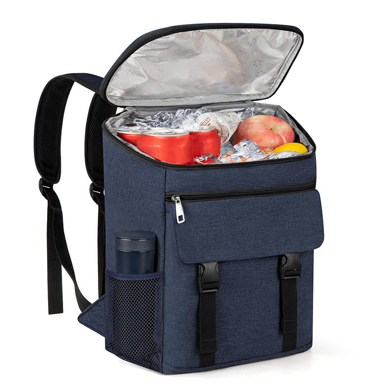 Unisex nan isothermal cooler backpack with large cooling chamber, padded shoulder straps and side mesh pockets Kalsten