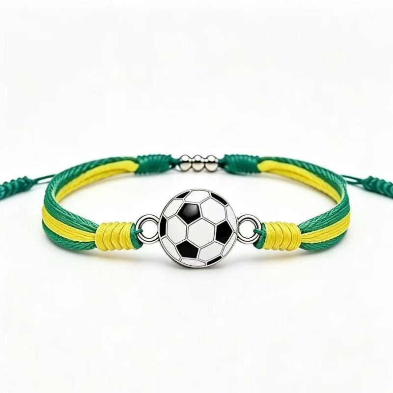 Sports-Themed Adjustable Bracelet Kalsten