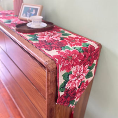Festive Holiday-Themed Table Runner
