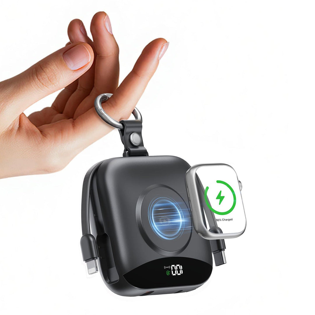 Portable Wireless Charger with Integrated Power Bank Kalsten