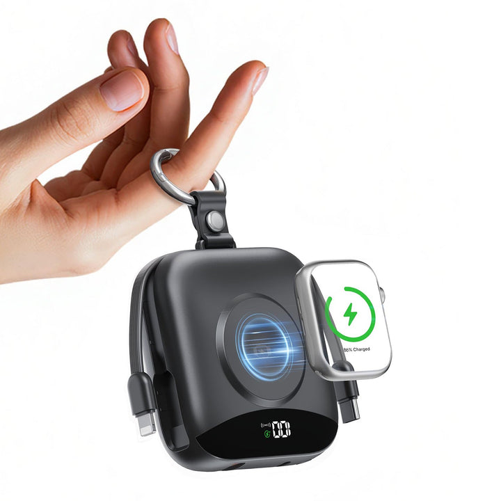 Portable Wireless Charger with Integrated Power Bank Kalsten