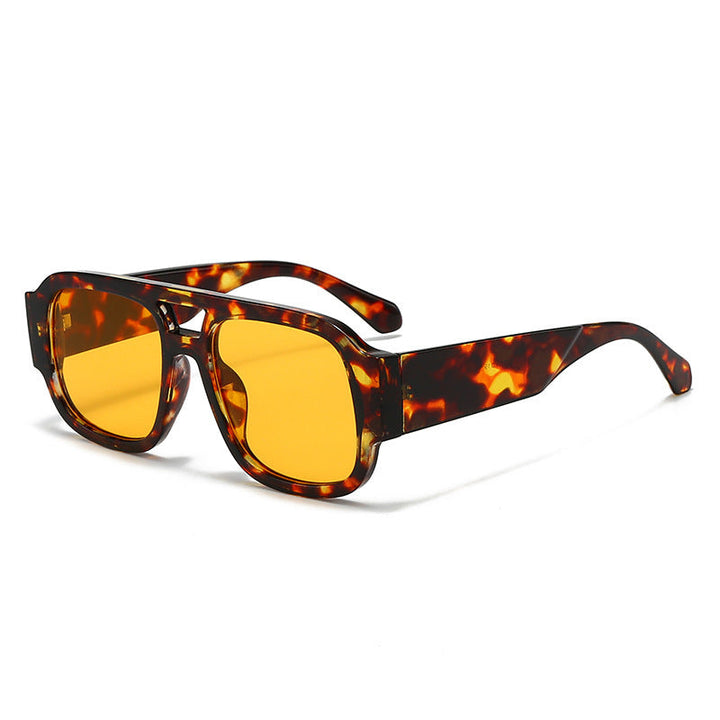 Unisex Bold Frame Retro Sunglasses Kalsten
