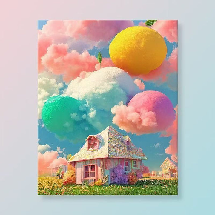 Whimsical Fantasy Landscape Canvas Art Kalsten