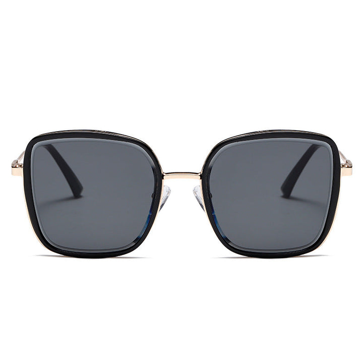 Women's Premium Sunglasses with Square Frame and Mirrored Lenses Kalsten