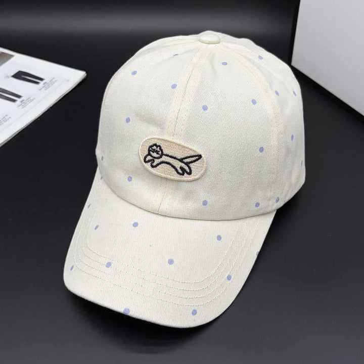 Women's Polka Dot Embroidered Baseball Cap Kalsten