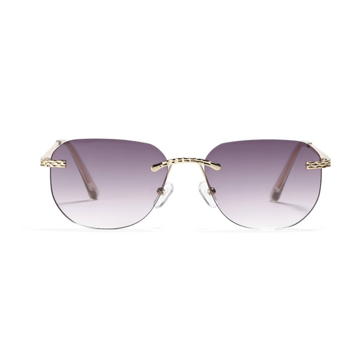 Women's Casual Oversized Sunglasses with Elegant Metal Frame Kalsten