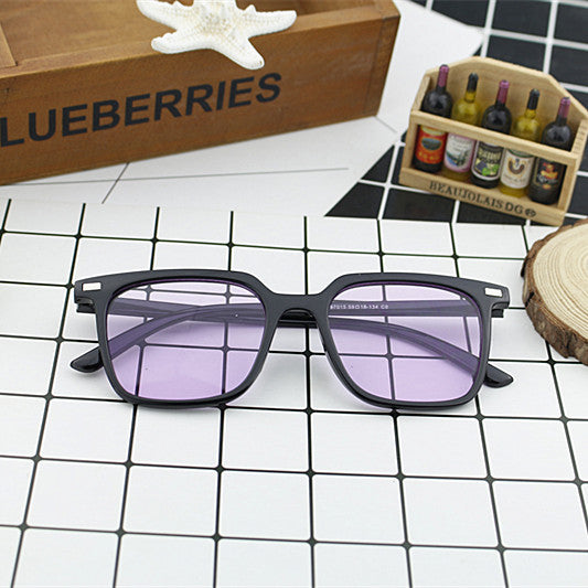 Women's modern square sunglasses with minimalist frame structure Kalsten
