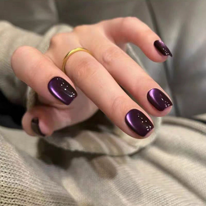 Artificial nails with elegant high-gloss finish and special color nuance Kalsten