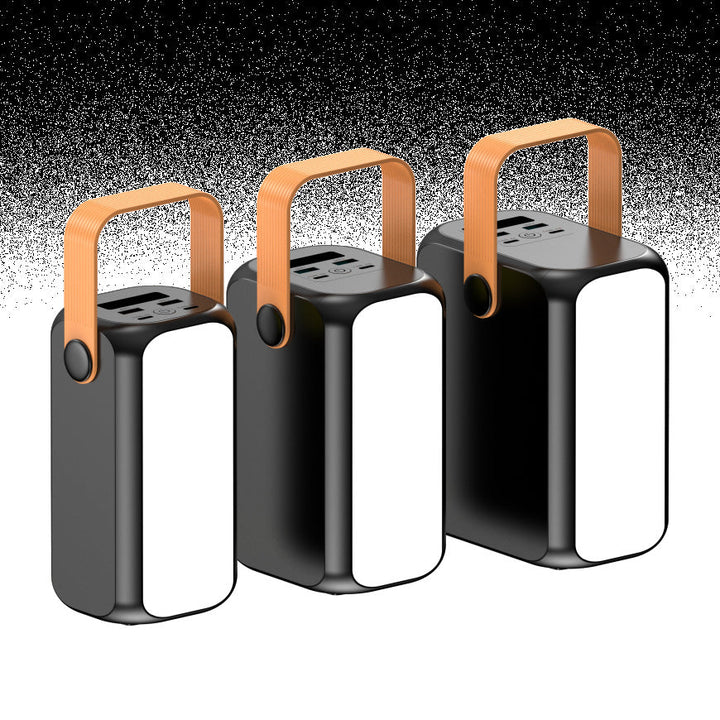 Portable power bank with multifunctional charging port and integrated carrying handle Kalsten